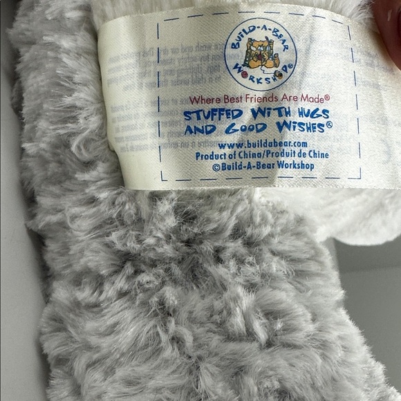 Build-A-Bear Happy Husky Gray and White Husky Plush - Picture 9 of 10